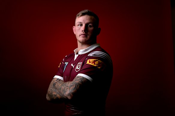 J’maine Hopgood made his Queensland Maroons debut in 2024.