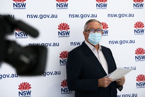 NSW Health Minister Brad Hazzard signed off on the amendments on Wednesday afternoon. 