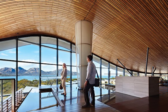 Beauty from every angle: The Hazards are framed from most windows.