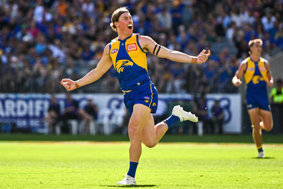 In just his second season, Harley Reid is already one of the AFL’s most recognisable and in-demand players.