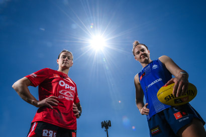 Nicola Barr and Emma Kearney.