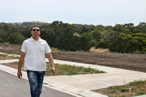 Nasr Khattab had big hopes when he bought a block of land last year. But nine interest rate hikes later, he is struggling to get the finance needed to settle on the block. 