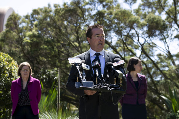 NSW Regional Roads Minister Paul Toole.