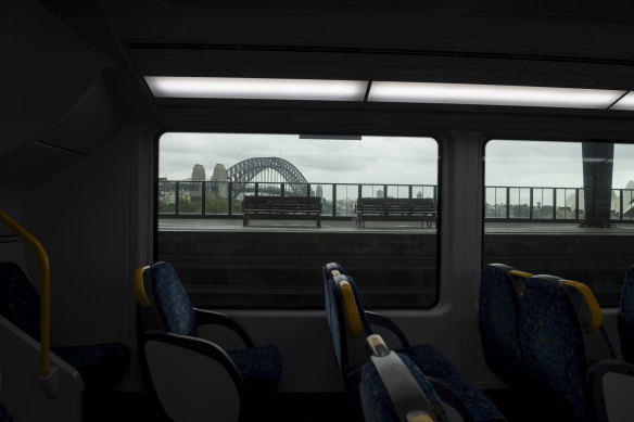 Sydney’s public transport network dropped to levels not seen since the 1800s during the Delta lockdown.