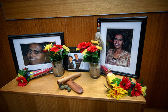 Tributes to Veronica Nelson were left inside the Coroner’s Court during the inquest into her death while on remand.