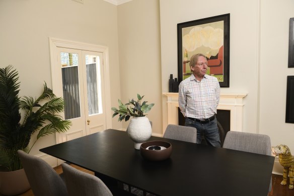 Philip Corlette transformed a dilapidated terrace into a stylish home.