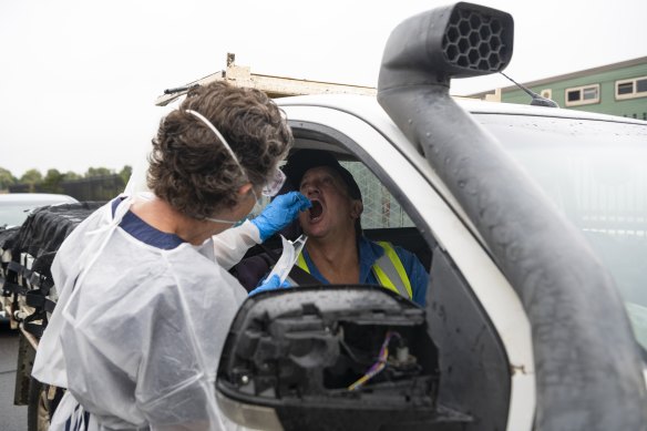 NSW recorded 176 new cases on Sunday.