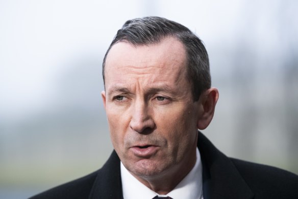 Western Australia Premier Mark McGowan.