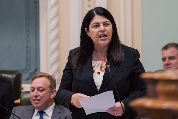 Former Labor minister Grace Grace.