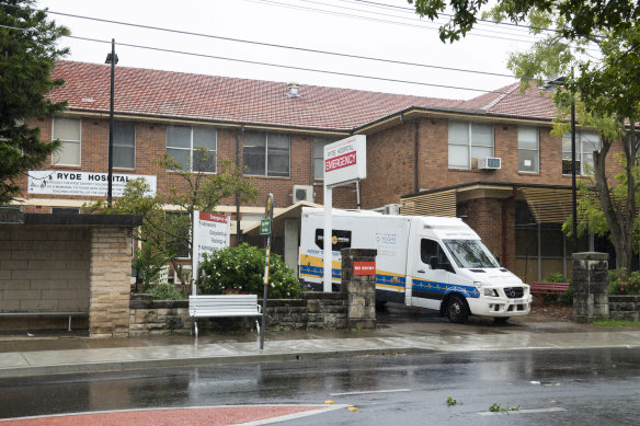 Ryde Hospital at Eastwood could be redeveloped on the Macquarie University campus.