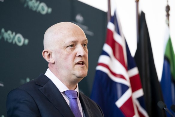 ASIO director-general Mike Burgess has warned about the risk of anti-government extremist thinking.