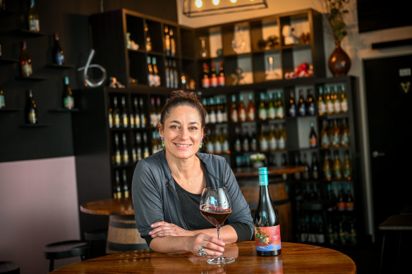 More than 95 per cent of Nikki Palun’s revenue came from exporting wine to China. 