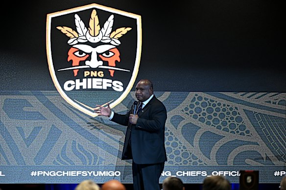PNG Prime Minister James Marape.