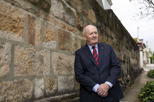 Peter Cosgrove is keeping busy in retirement.