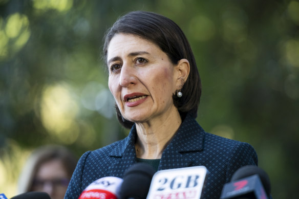 Up to two adults will be allowed to visit other people at their homes as of Friday, NSW Premier Gladys Berejiklian has announced.