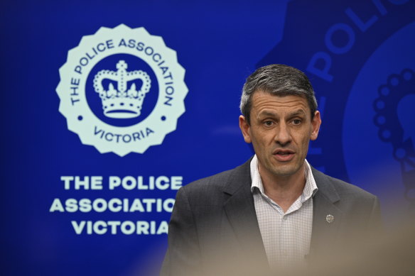 Police Association boss Wayne Gatt.