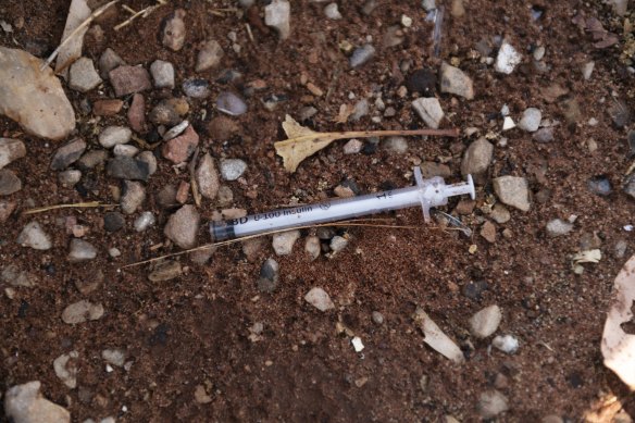 Injecting meth has become a chronic
health problem in remote WA.