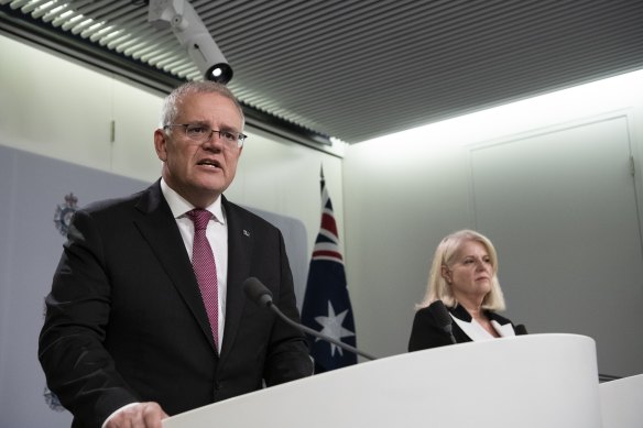 Prime Minister Scott Morrison addressed the media on Tuesday morning in Sydney.