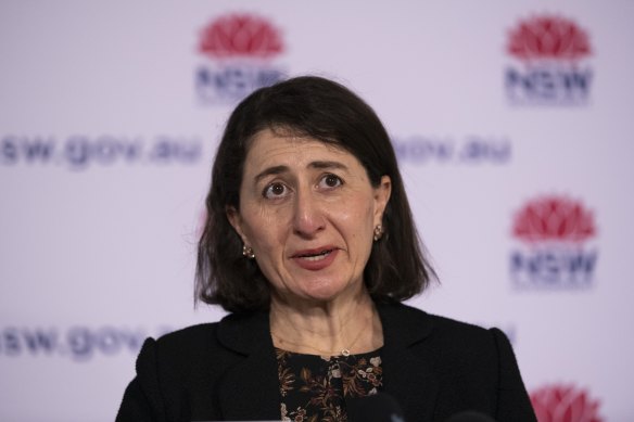 NSW Premier Gladys Berejiklian says she wants Australians reunited by Christmas. 