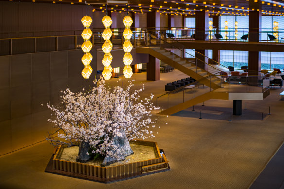 The new Okura Hotel lobby in Tokyo is the coolest in the world.