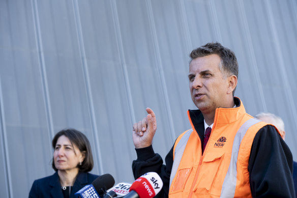 NSW Transport Minister Andrew Constance said the new M8 could be open within the week.