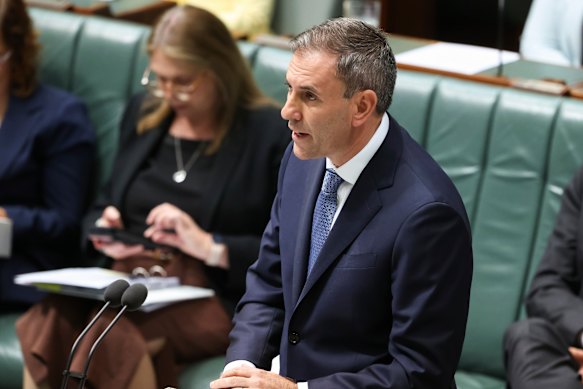 Treasurer Jim Chalmers.