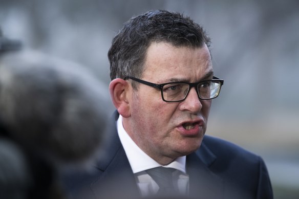 Victorian Premier Daniel Andrews.