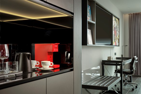 Room facilities include an illy coffee machine.