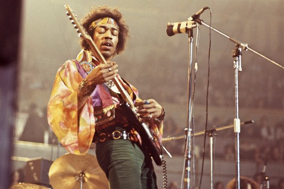 'The best guitarist who ever lived or will live': Jimi Hendrix on stage. 