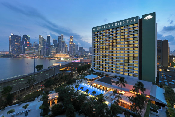 Mandarin Oriental Singapore.