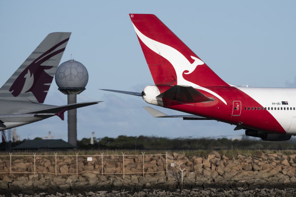 Qantas has claimed allowing more Qatar Airways flights would “distort” the local market.