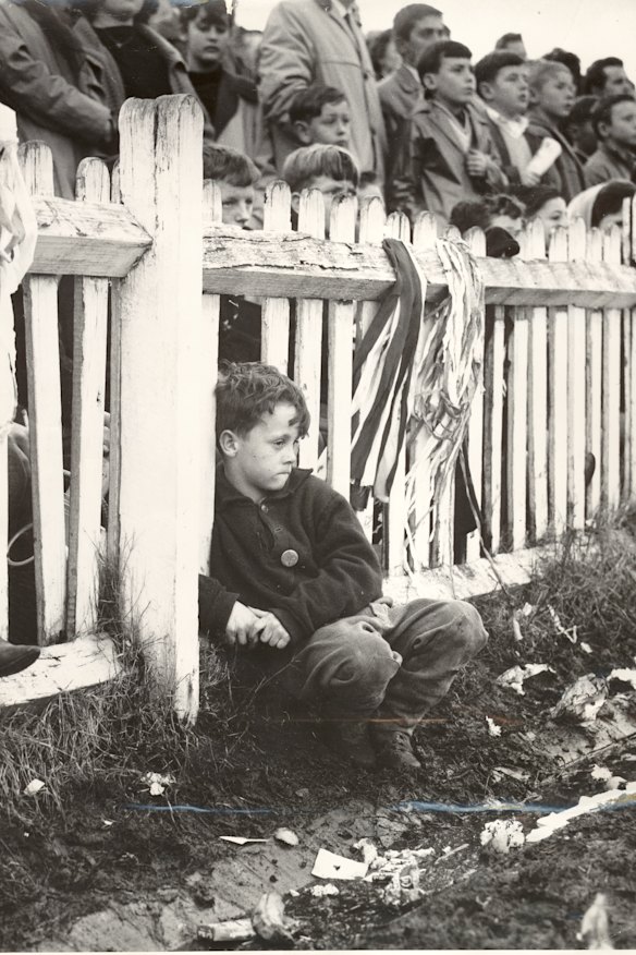 A young supporter in 1963.