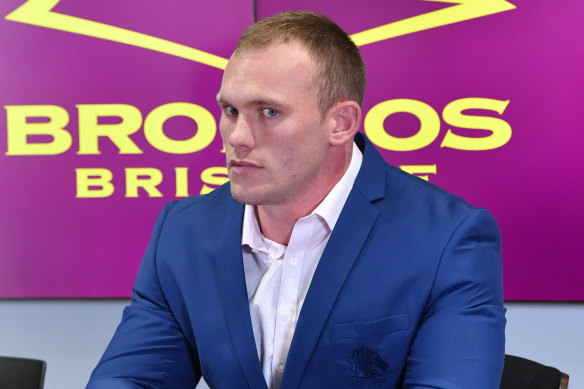 Contrite: Lodge said on Wednesday that he thought about the incident every day.