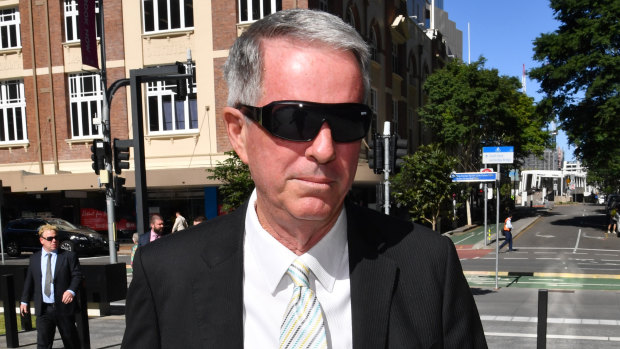 Bradley Thomas Sherwin was arraigned in the Brisbane District Court on Wednesday, where he pleaded guilty to 24 counts of aggravated fraud and one count of dishonestly failing to exercise his duties as a company director.