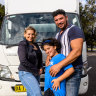 ‘We gave up our jobs to become a trucking family’: Making a life on the road
