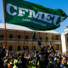 There are more than 40 ongoing investigations into CFMEU officials.