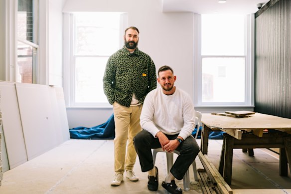 Hospitality professionals Cameron Earl (left) and Nathen Doyle want to foster next-gen talent through Residence.