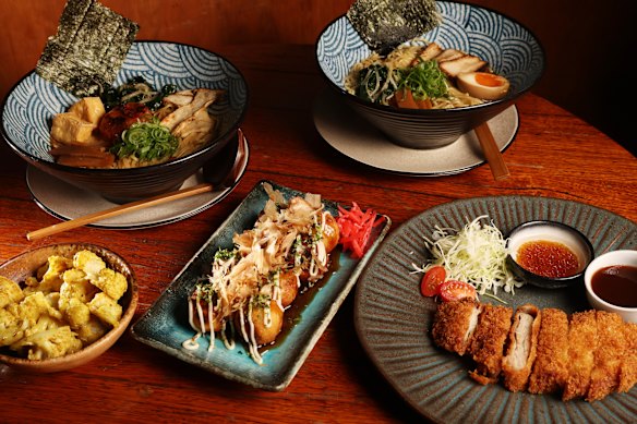 Umami Tokyo serves ramen and snacks until 1am on weekends.