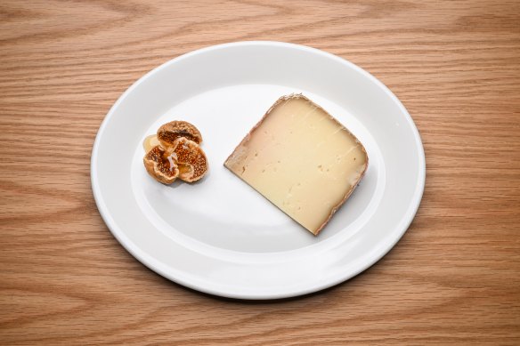 A cheese plate.