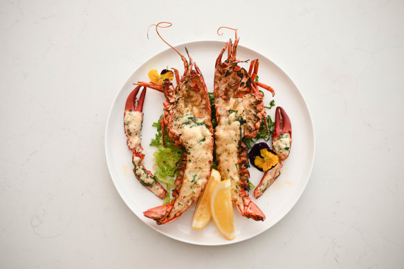 The go-to dish: Grilled lobster.