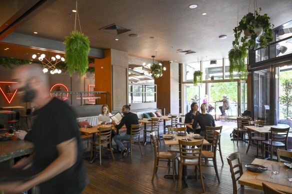 Hacienda at Southgate feels like a corporate chain restaurant with river views.
