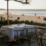 Bistro C is perfectly positioned by the beach.
