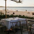 Bistro C is perfectly positioned by the beach.