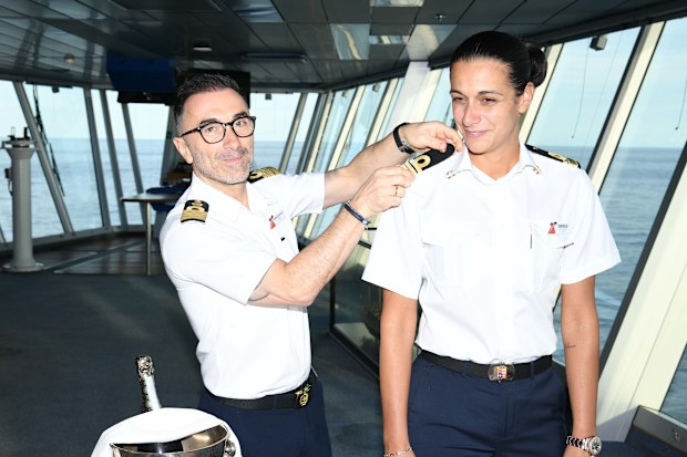 Carnival Cruise line has appointed its first female Staff Captain, Daniela Gargiulo.