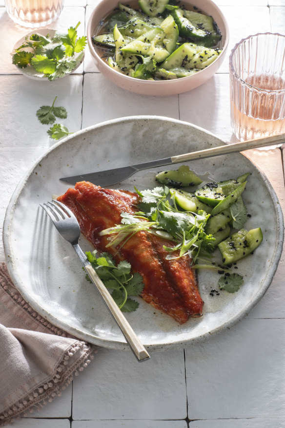 Give your salmon some Korean-inspired kick.