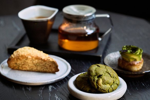 Pastries are flavoured with matcha and calamansi.
