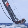 Scallywag loses early lead after sail drama as boats brace for first-night carnage