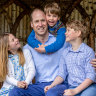 Prince William releases new family photo, says he wants to help end homelessness