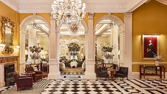 Claridges in Mayfair, London. Hotel stays are an opportunity to spoil yourself.