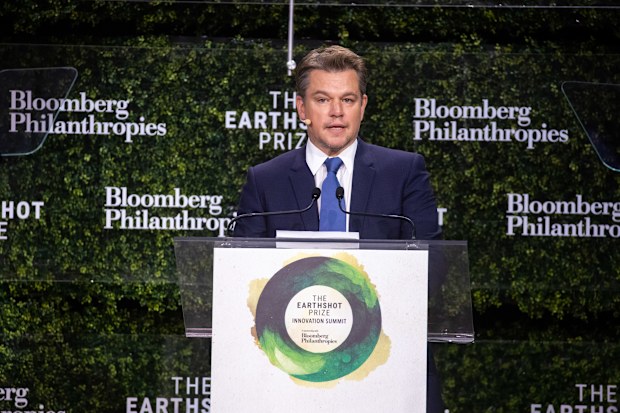 Matt Damon debuts his rap alter ego The Nomad as part of a new charity ...